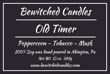 Load image into Gallery viewer, 100% Usa Made Soy wax candles hand poured in our USA made glass jars using premium fragrance oils cotton wicks with hints of Peppercorn, Tobacco, Musk