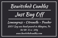 Load image into Gallery viewer, Just Bug OFF - Bewitched Candles