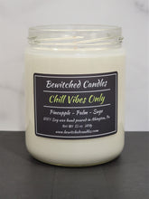 Load image into Gallery viewer, 100% Soy wax candle hand poured in our USA made glass jars using premium fragrance oils cotton wicks with hints of Pineapple, Palm, Sage