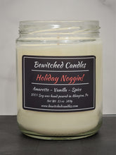 Load image into Gallery viewer, 100% Soy wax candle hand poured in our USA made glass jars using premium fragrance oils cotton wicks with hints of Amaretto, Vanilla, Spice