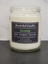 Load image into Gallery viewer, 100% Soy wax candle hand poured in our USA made glass jars using premium fragrance oils cotton wicks with hints of Lemon, Eucalyptus