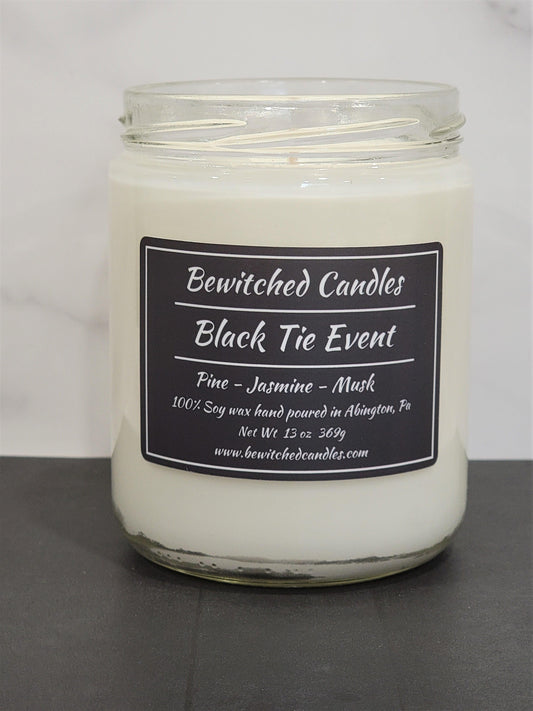 100% Soy wax candle hand poured in our USA made glass jars using premium fragrance oils cotton wicks with hints of Pine, Jasmine, Musk