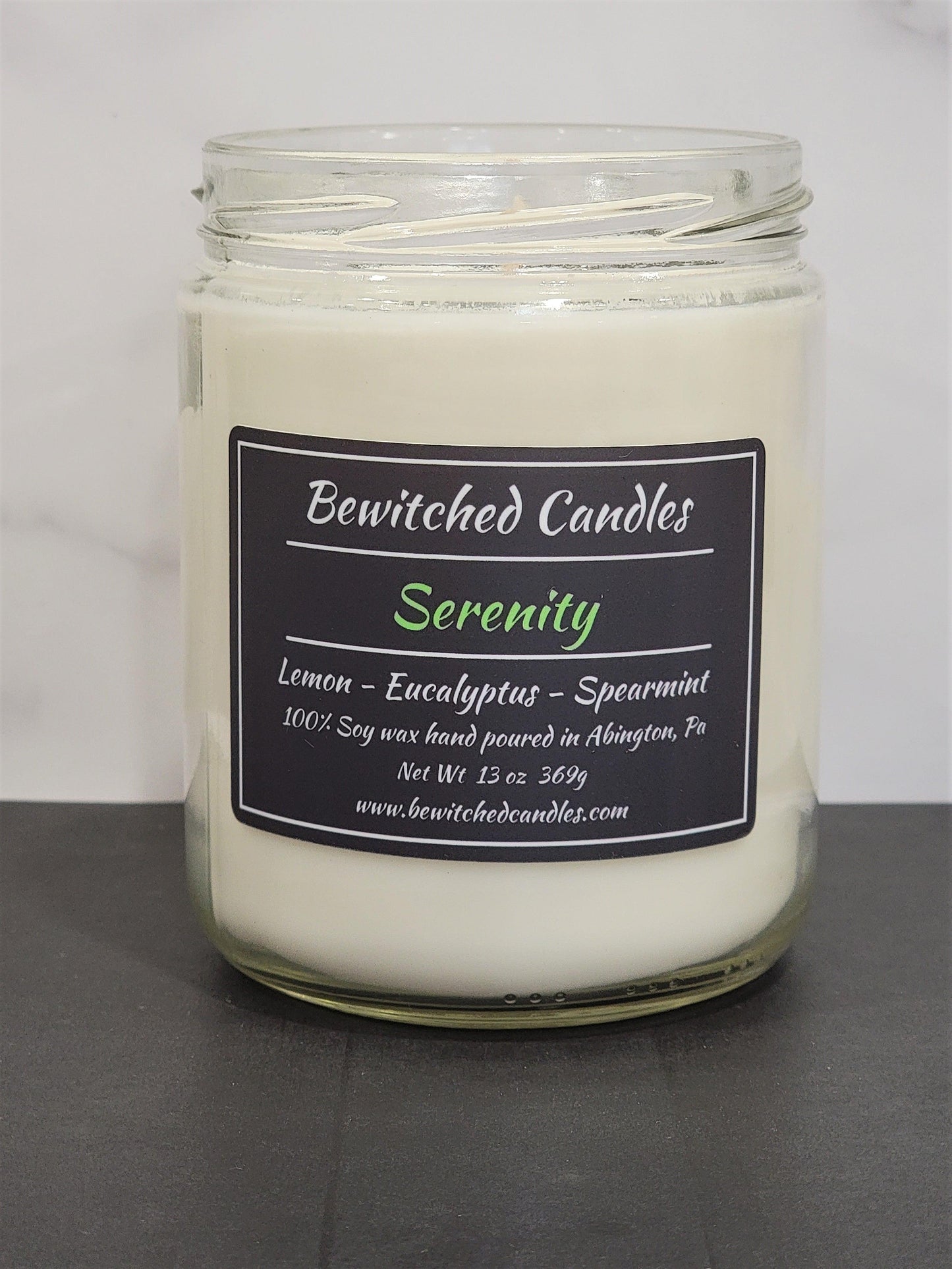 100% Soy wax candle hand poured in our USA made glass jars using premium fragrance oils cotton wicks with hints of Lemon, Eucalyptus